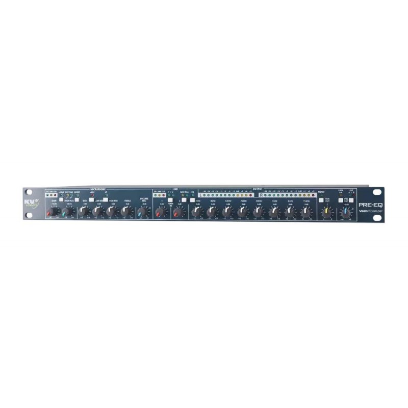 KV2 Audio VHD PRE-EQ Przedwzmacniacz mikrofnowo/liniowy z USB DAC 384KHz/24bit, wyjścia A/B